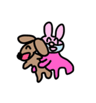 狂い うさぴょん4（個別スタンプ：6）