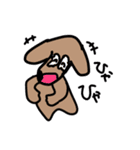 狂い うさぴょん4（個別スタンプ：7）