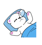 しろくまと夏 3（個別スタンプ：14）