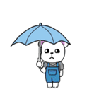しろくまと夏 3（個別スタンプ：40）