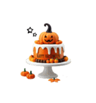 ハロウィンスイーツのかわいいスタンプ♡（個別スタンプ：17）