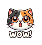 三毛猫の優しい日常（個別スタンプ：19）
