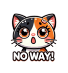 三毛猫の優しい日常（個別スタンプ：29）