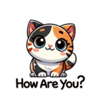 三毛猫の優しい日常（個別スタンプ：31）