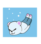 しろくまと夏 2（個別スタンプ：24）