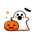 シロクマハロウィン（個別スタンプ：16）