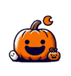 シロクマハロウィン（個別スタンプ：38）