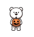 シロクマハロウィン（個別スタンプ：39）