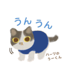 ハーツ保護猫シェルター・毎日使える似顔絵（個別スタンプ：15）