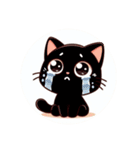 黒猫くんスタンプシリーズ（個別スタンプ：16）