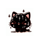 黒猫くんスタンプシリーズ（個別スタンプ：28）