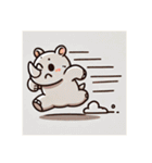 かわいいどうぶつの仲間たちスタンプ（個別スタンプ：4）