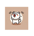 かわいいどうぶつの仲間たちスタンプ（個別スタンプ：17）