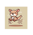かわいいどうぶつの仲間たちスタンプ（個別スタンプ：21）