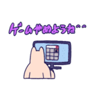 絵を描くチベットスナギツネ（個別スタンプ：21）