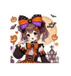 かわいい彼女♡ハロウィン（個別スタンプ：4）