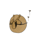 何も考えていない珍獣スタンプ 東美術1（個別スタンプ：21）