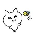 しろねこみーたん2 日常編（文字なし）（個別スタンプ：1）