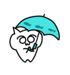 しろねこみーたん2 日常編（文字なし）（個別スタンプ：5）