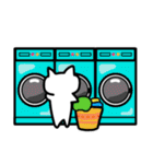 しろねこみーたん2 日常編（文字なし）（個別スタンプ：15）