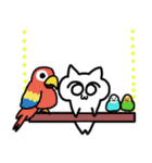 しろねこみーたん2 日常編（文字なし）（個別スタンプ：31）
