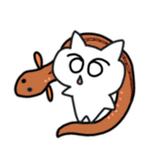 しろねこみーたん2 日常編（文字なし）（個別スタンプ：36）