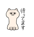 ぽっちゃりシャム猫(よく使う言葉)（個別スタンプ：29）