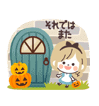 Girlyちゃんおとぎの国・ハロウィン（個別スタンプ：5）