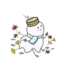 温泉おばけ 秋と日常ことば（個別スタンプ：38）