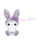 Sparkling Rabbit 第2弾（個別スタンプ：3）