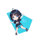 on( ˙꒳​˙  )！（個別スタンプ：4）