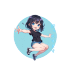 on( ˙꒳​˙  )！（個別スタンプ：7）