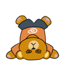 はいいろくまと夏 1（個別スタンプ：38）