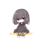 ジャージを着た女の子（個別スタンプ：6）