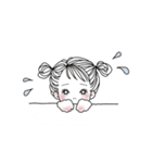 おねえさんの文字なしスタンプ（個別スタンプ：13）