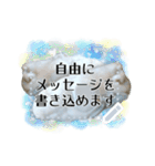 書き込める牡蠣フレーム★実写（個別スタンプ：5）