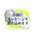 書き込める牡蠣フレーム★実写（個別スタンプ：12）