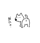 かわいい柴犬のらくがき（個別スタンプ：1）