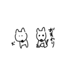 かわいい柴犬のらくがき（個別スタンプ：6）