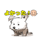 Y GENZA sticker 犬のクー君（個別スタンプ：12）