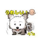 Y GENZA sticker 犬のクー君（個別スタンプ：13）