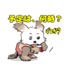 Y GENZA sticker 犬のクー君（個別スタンプ：14）