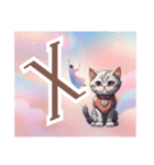 ルーン猫（個別スタンプ：10）