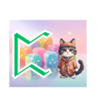 ルーン猫（個別スタンプ：14）