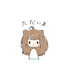 彼女は猫っぽい（個別スタンプ：6）
