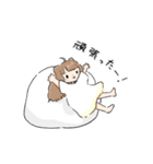 彼女は猫っぽい（個別スタンプ：8）