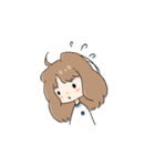 彼女は猫っぽい（個別スタンプ：15）