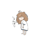 彼女は猫っぽい（個別スタンプ：17）
