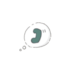 彼女は猫っぽい（個別スタンプ：24）
