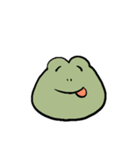 たれめのカエル（個別スタンプ：5）